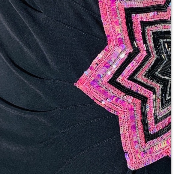 Diane Von Furstenberg Mock Wrap Sequin
Star Dress - Picture 3 of 9